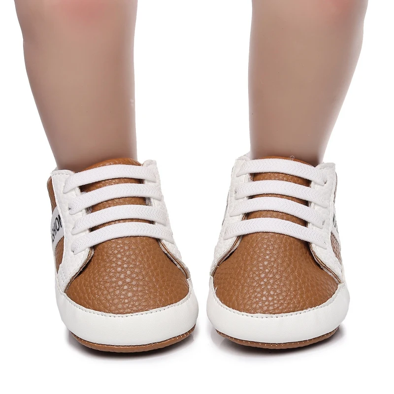 

Newborn Baby Girl Boy Cartoon Pattern Anti-Slip Shoes Sneakers Toddler Soft Soled Shoe Newborn First Walker 0-24M