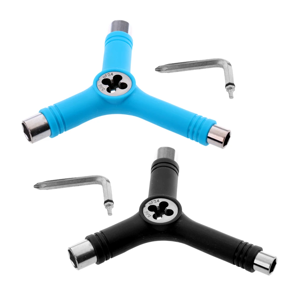 Инструмент для ремонта скейтборда y инструмент алюминиевый сплав все в одном