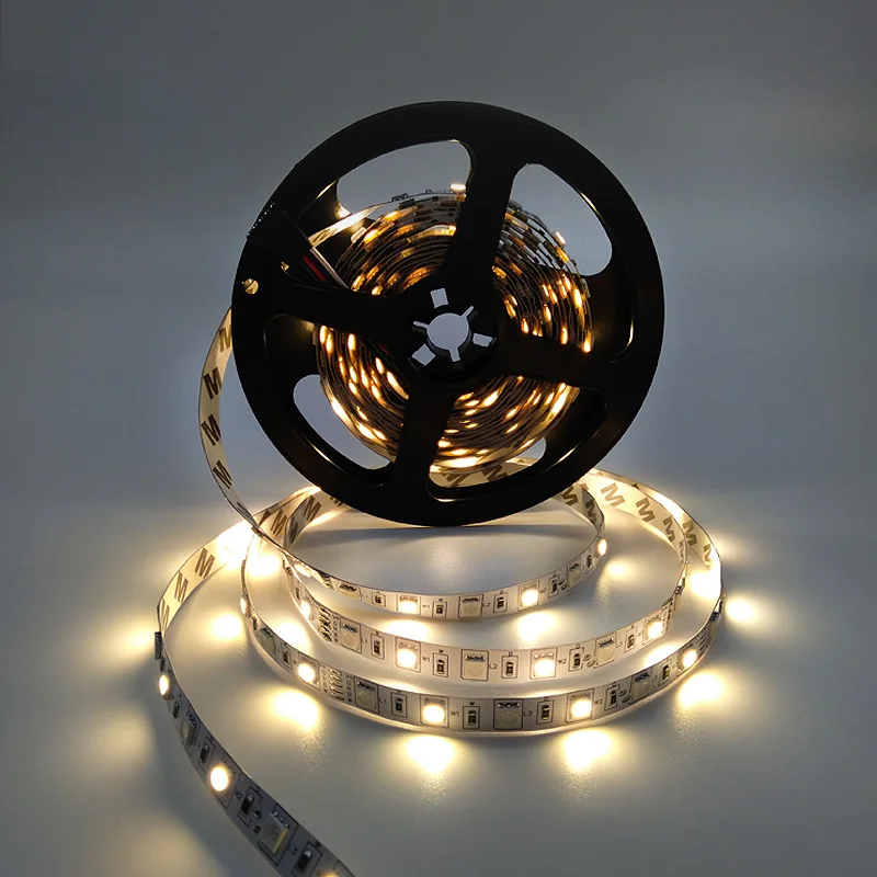 5 м/лот 12 В постоянного тока водостойкая SMD 5050 3528 RGB светодиодная ленсветильник Кая