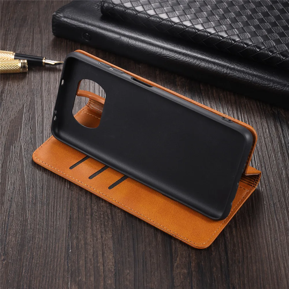 for xiaomi poco x3 nfc pro gt m4 case flip soft book phone cover for mi m3 f3 note 10 11 lite 10s 11 11t 11s 9t 9a 9c 4g 5g x4 free global shipping