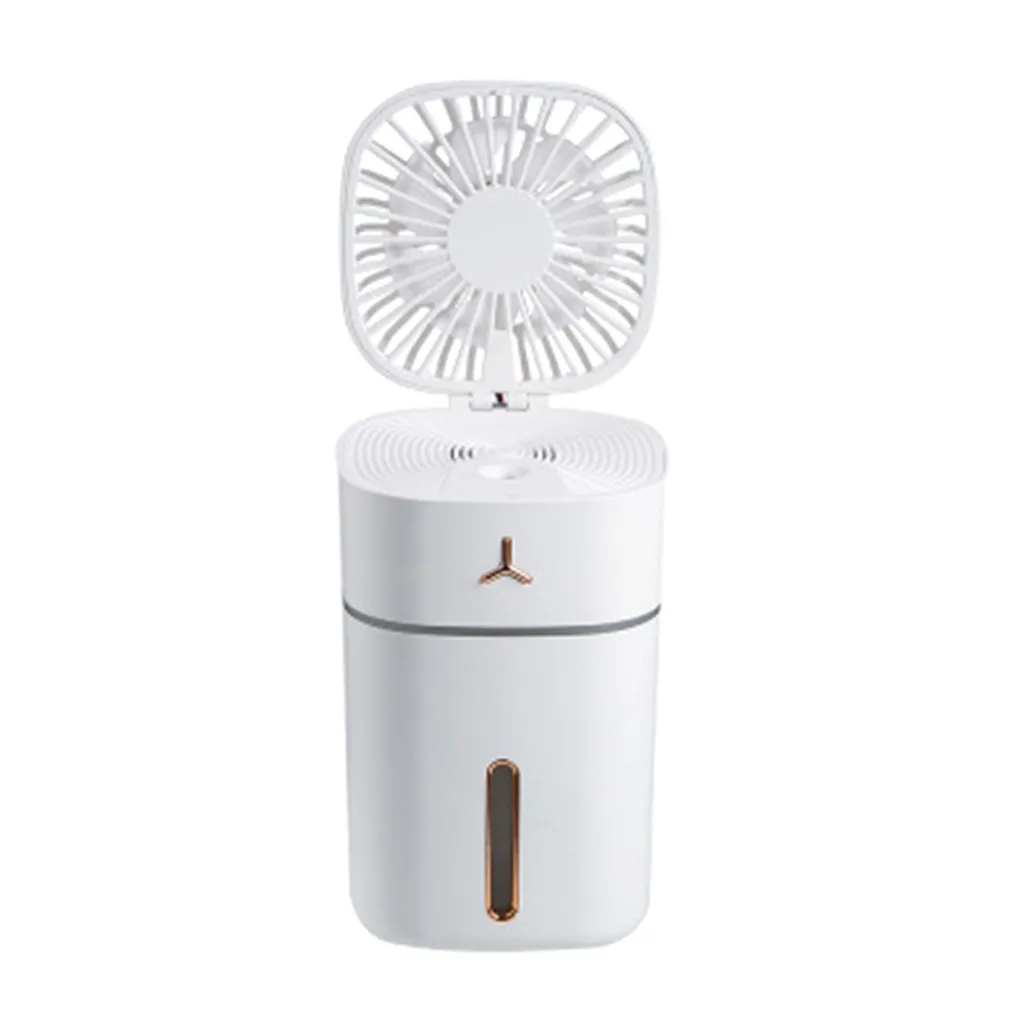 

Creative Home Mini Portable Colorful Air Humidifier Office Small USB Charging Small Fan Office Small Usb Charging Small Fan#30
