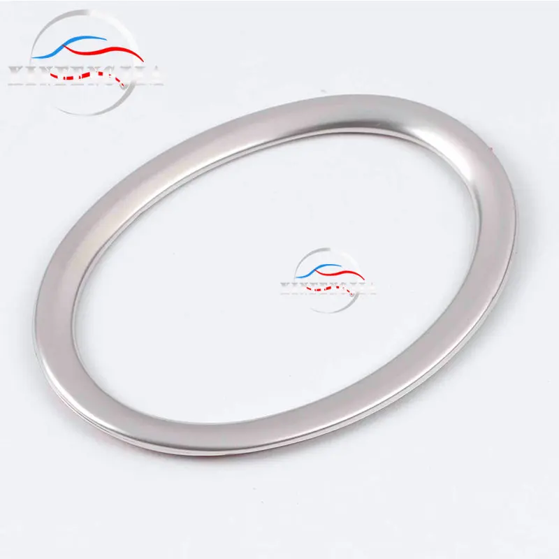 

For Toyota Camry 18-19 Stainless Car Steering Wheel Logo Decorate Ring Trim