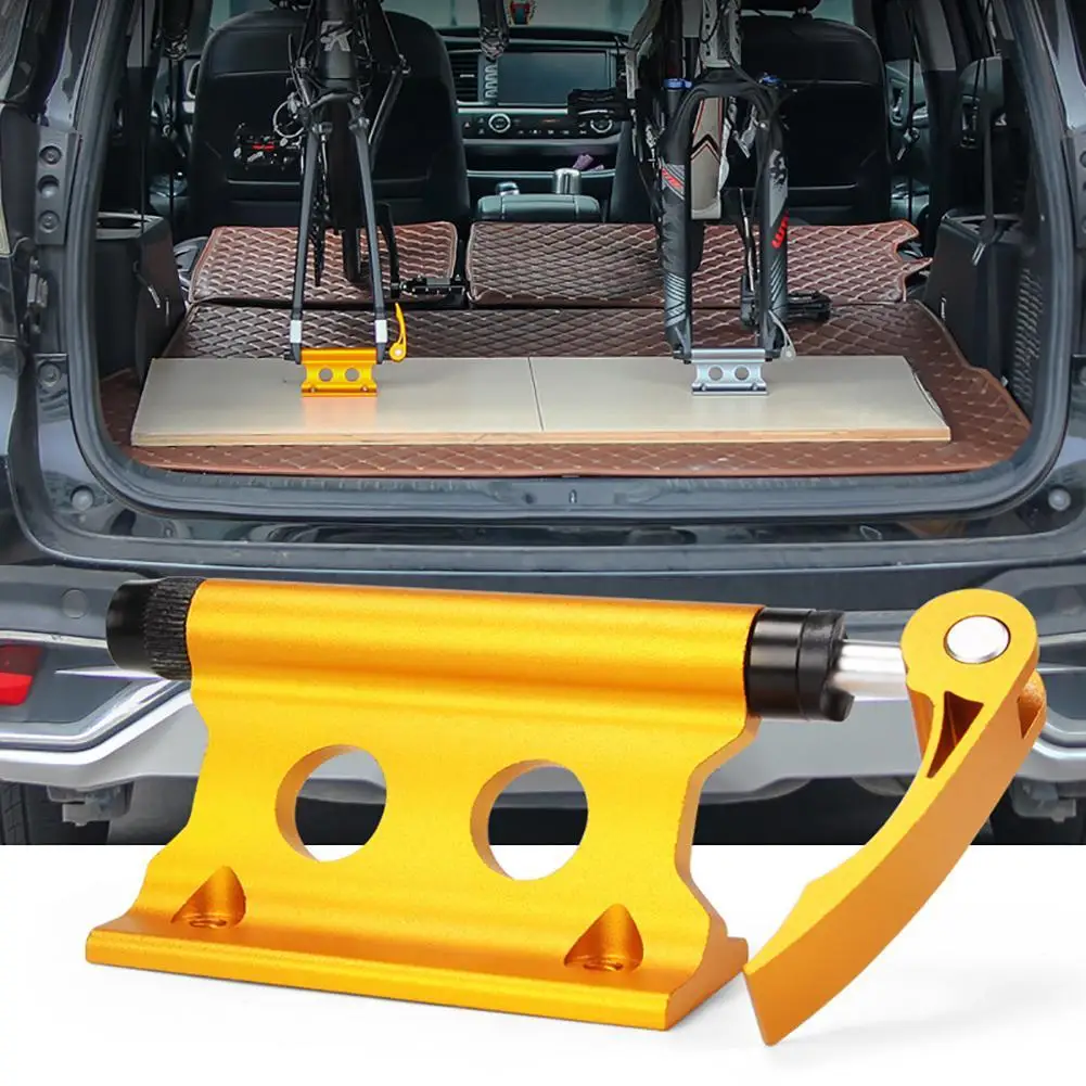 

Bike Bicycle Front Fork Quick-release Car SUV Carrier Alloy Block Mount Rack Bicycle Racks