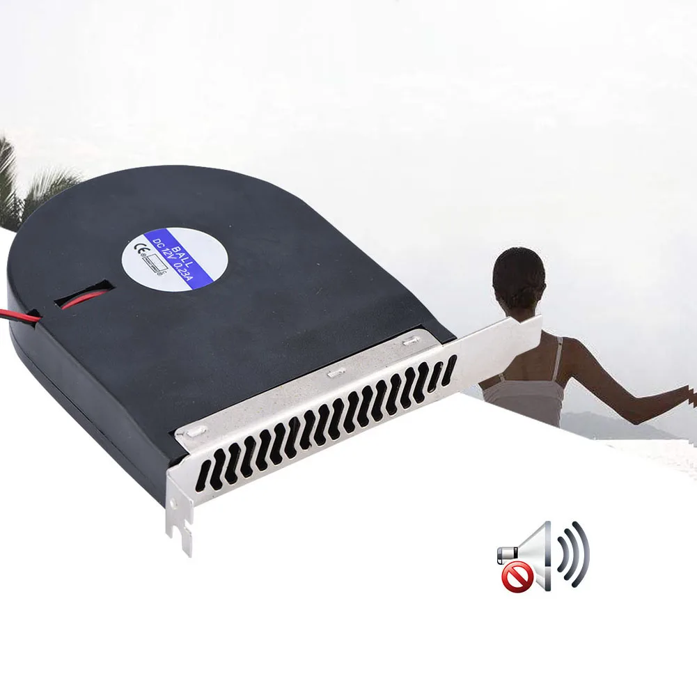 

Вентилятор охлаждения мини Системы разъем PCI воздуходувка Процессор чехол охлаждающий вентилятор постоянного тока новые вентиляторы охла...