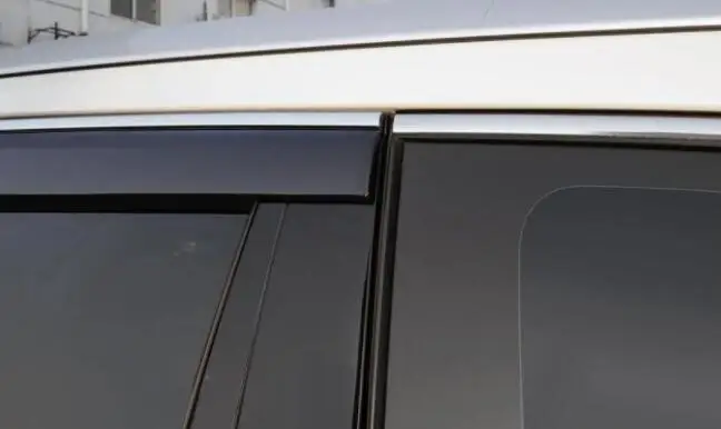 Козырек для боковых окон Toyota Highlander 2009-2015 2016 2017 2018 2019 2020 |