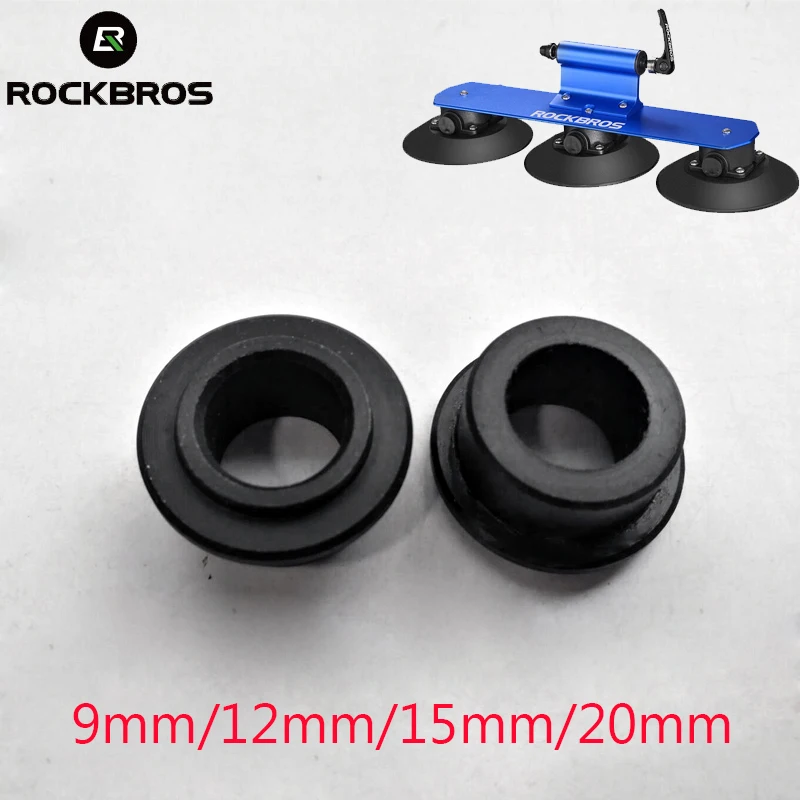 ROCKBROS 1 пара 9 мм 12 15 20 концентратор адаптеры для велосипедных стоек на крыше