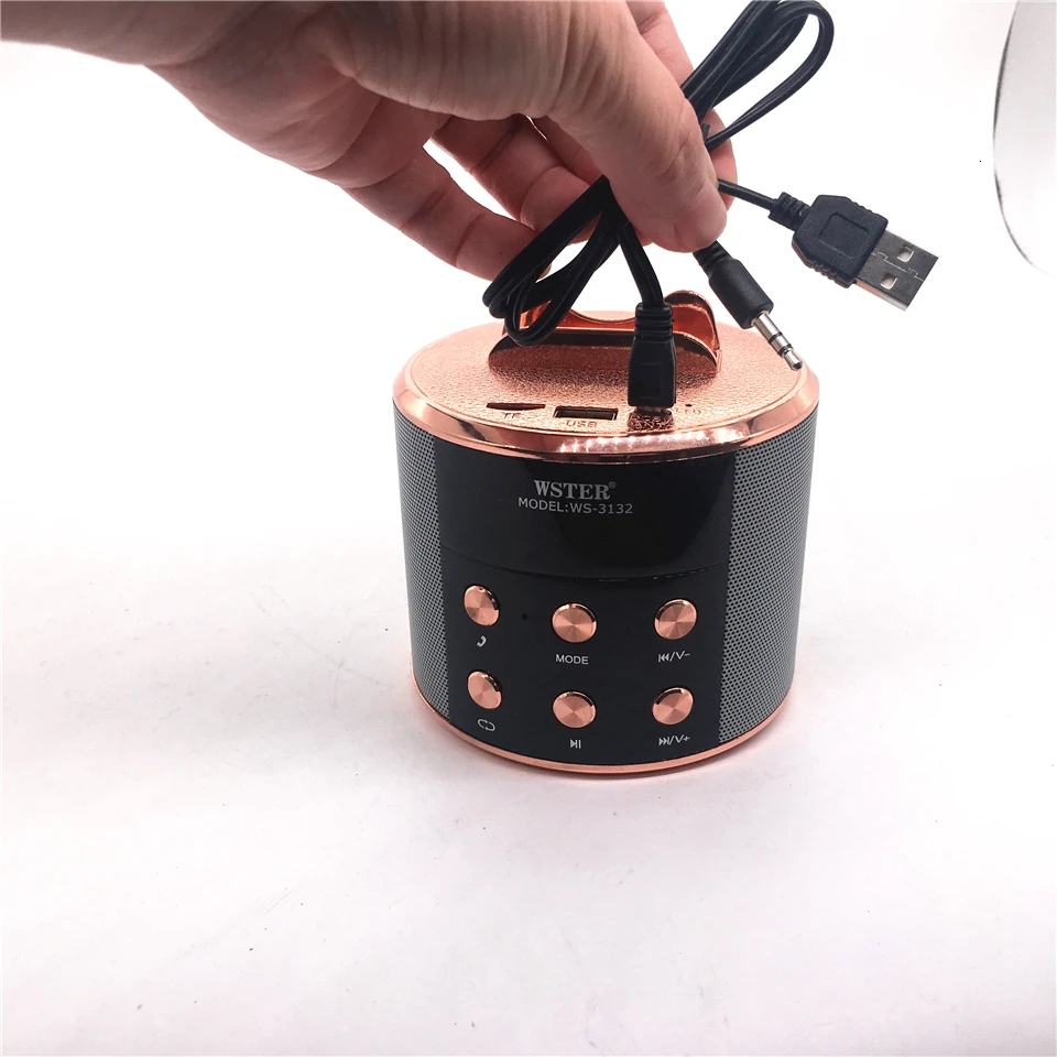 Высокое качество открытый беспроводной Bluetooth портативный динамик Usb/TF карта музыкальный плеер fm-радио динамик для компьютера и смартфонов