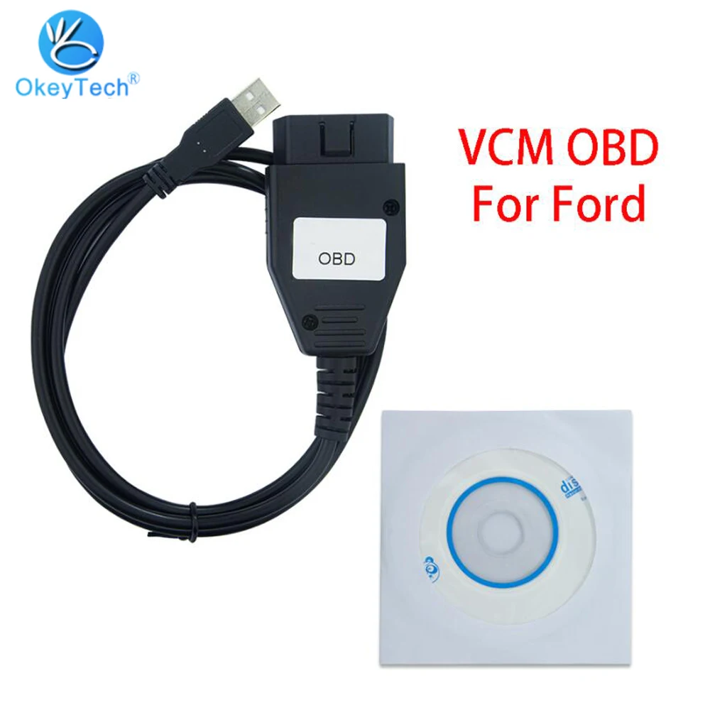 VCM OBD for Ford OBD2 Scanner VCM OBD Focom Scan Tool Obd Auto Diagnostic Cable For Ford Vcm Car Fault Detection Tool OBD Focom