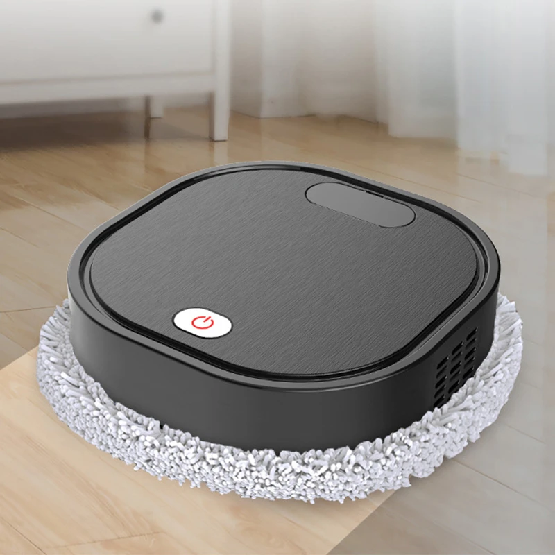 

Smart Robot Vacuum Cleaner USB Household Appliance Sweeper Sweep Suction Mop Low Noise 1500mAH For Pet Hair Floor Carpet Home