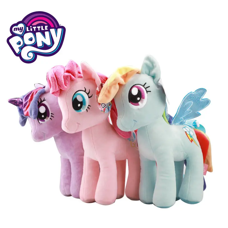 Оригинальная плюшевая кукла My Little Pony игрушки принцесса аниме Плюшевый единорог