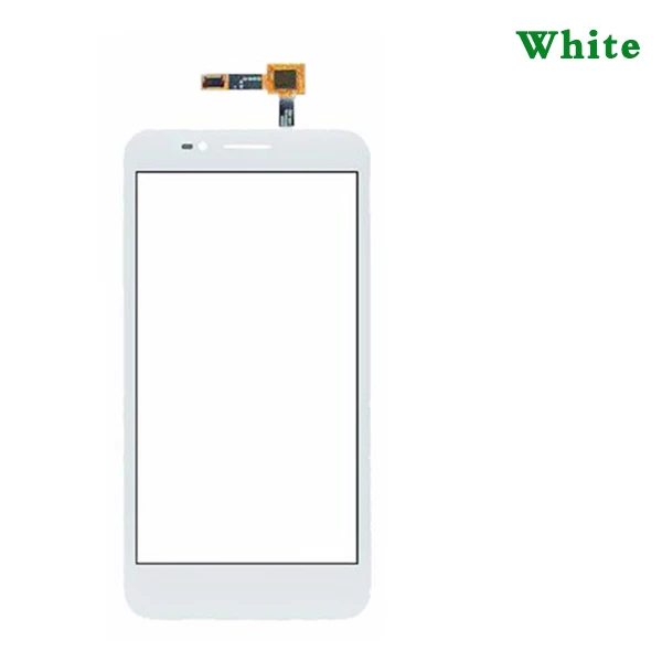 Замена 5," для Alcatel One Touch Go Play OT7048 OT 7048 7048X сенсорный экран дигитайзер сенсор внешняя стеклянная панель объектива - Цвет: Белый