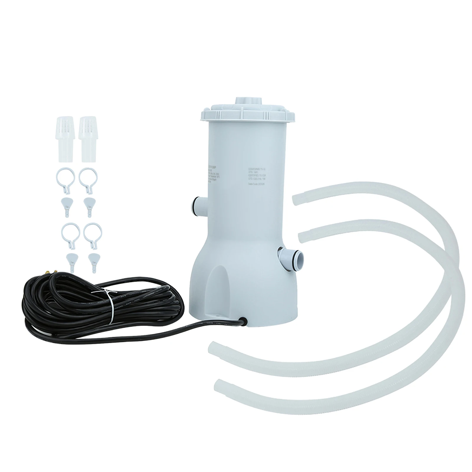 

Swimming Pool Electric Filter Pump Household Pool Cleaner Removable Filter Core Circulation Pump With Installation For Pool