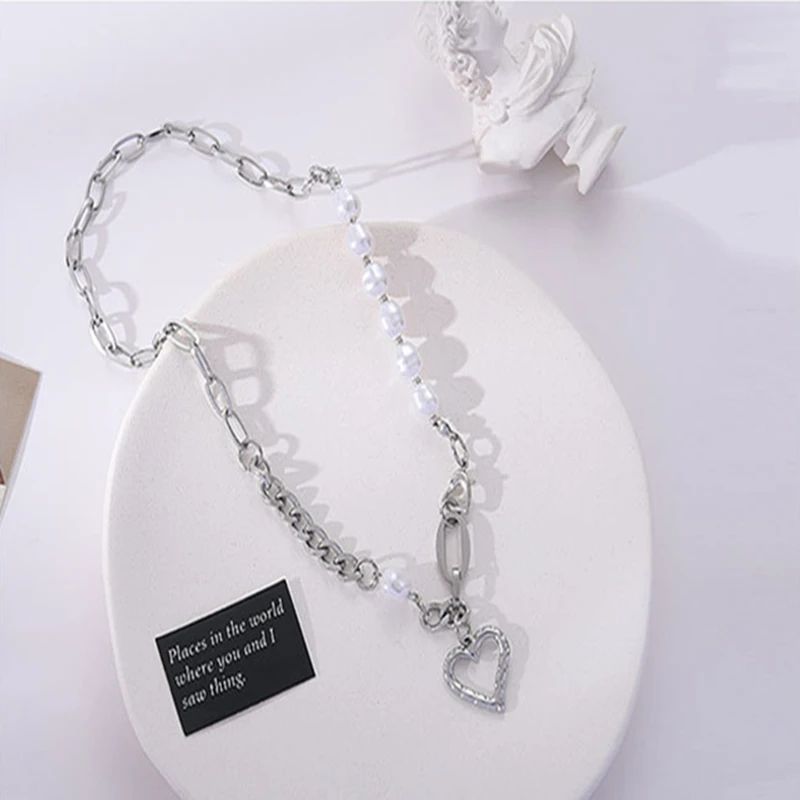 Женское суперизысканное роскошное ожерелье в форме сердца регулируемое