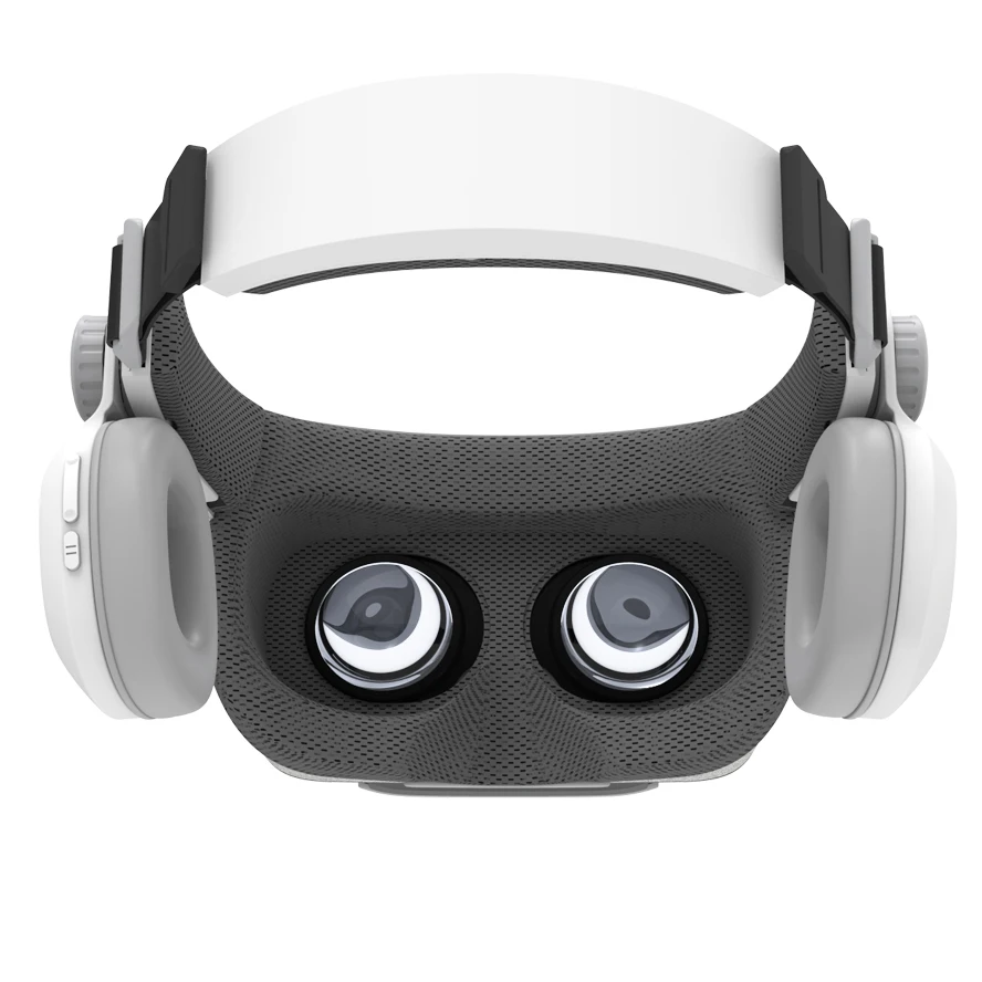 Тканевая bluetooth-гарнитура встроенный VR шлем 3D очки виртуальной реальности беспроводное подключение портативный мини складной широкий просмотр
