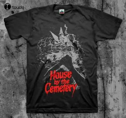 

House By The Cemetery (1981) Movie T-Shirt Horror Movie Unisex Retro Vintage Tee Cotton Tee Shirt S-5Xl