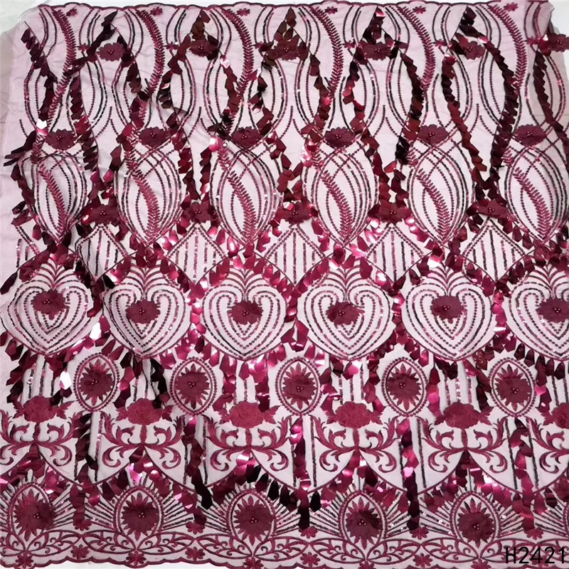 Высококачественная серебристо-серая африканская кружевная ткань Роскошные