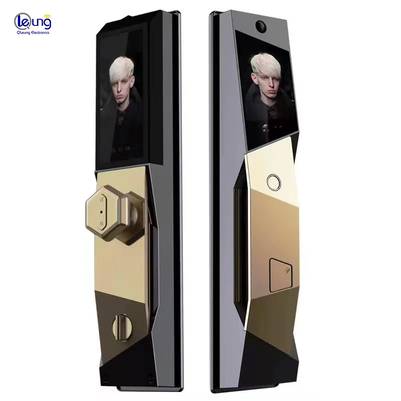 Автоматический умный WI FI Распознавание лиц дверной замок ладони отпечатков