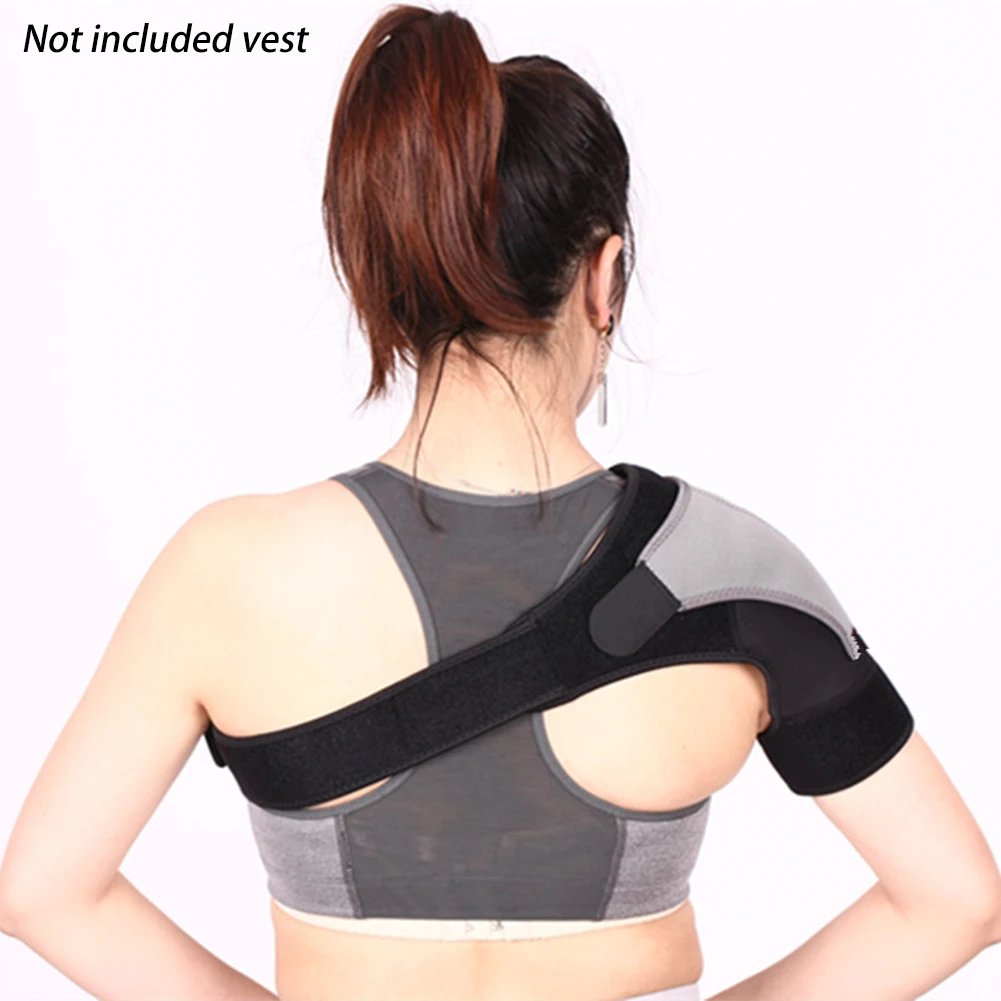 

Men Women Therapy Brace Belt Gym Lightweight Shoulder Support Joint Pain Compression Adjustable Strap Sports