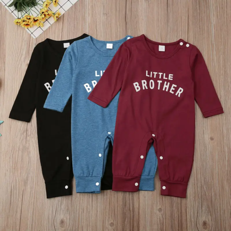 

New Baby Girl Boys Romper Fashion Newborn Toddler Infant Baby Boys Romper Long Sleeve Jumpsuit Playsuit Little Boy Outfits