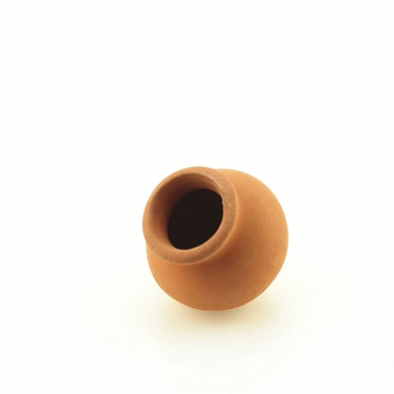 2pcs Mini Grass Flower Pots Outdoor Yard Container Mini Planter Wedding Crafts Clay Pot Plant Decoration