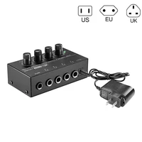 new ha400 ultra compact audio amplifier 4 channels mini audio stereo headphone amplifier with power adapter useuuk audio amp