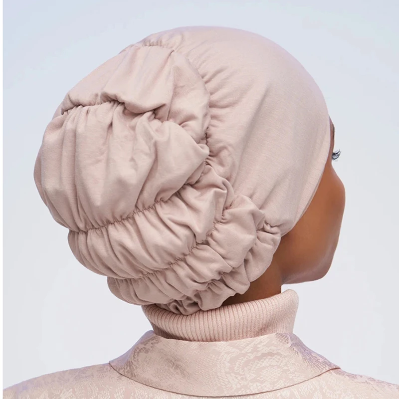 Разноцветная Регулируемая Шапка-тюрбан с оборками |