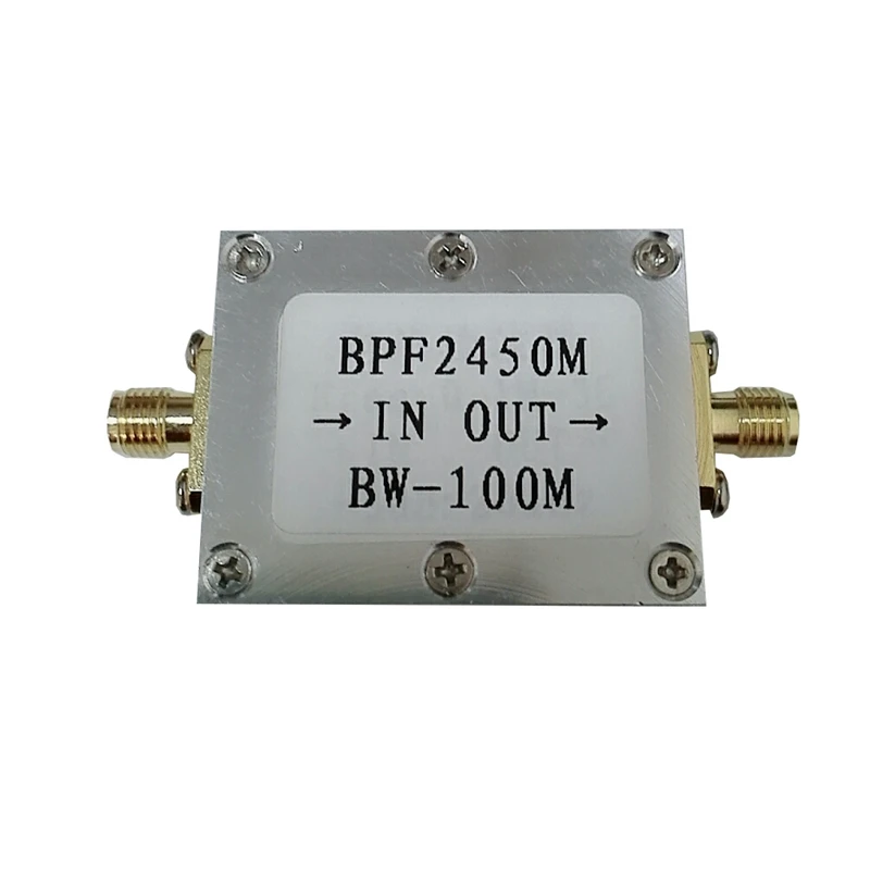 

Сетевой фильтр 2,4G 2450 МГц для Wi-Fi Zigbee, защита от заклинивания, узкодиапазонный фильтр, интерфейс SMA