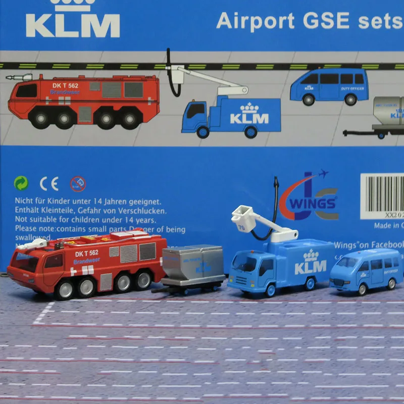 Масштаб 1/200 KLM оборудование для наземного использования пластиковый материал