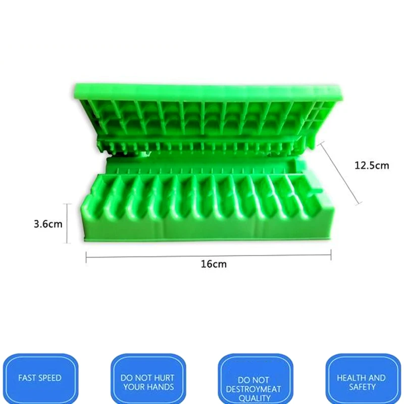 Шампура для шашлыка приготовления барбекю Стрингер коробка Инструменты машина