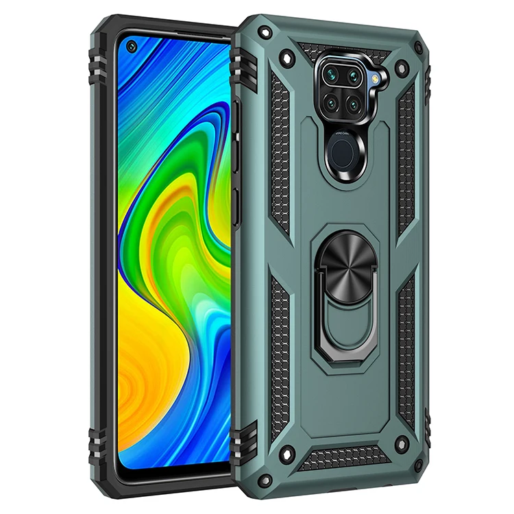 

Kickstand Phone Case For Redmi 9A Note9 k30 pro 9 Prime Shockproof Ring Holder Silicone Phone Case Ultra-Thin Cool Phone Case