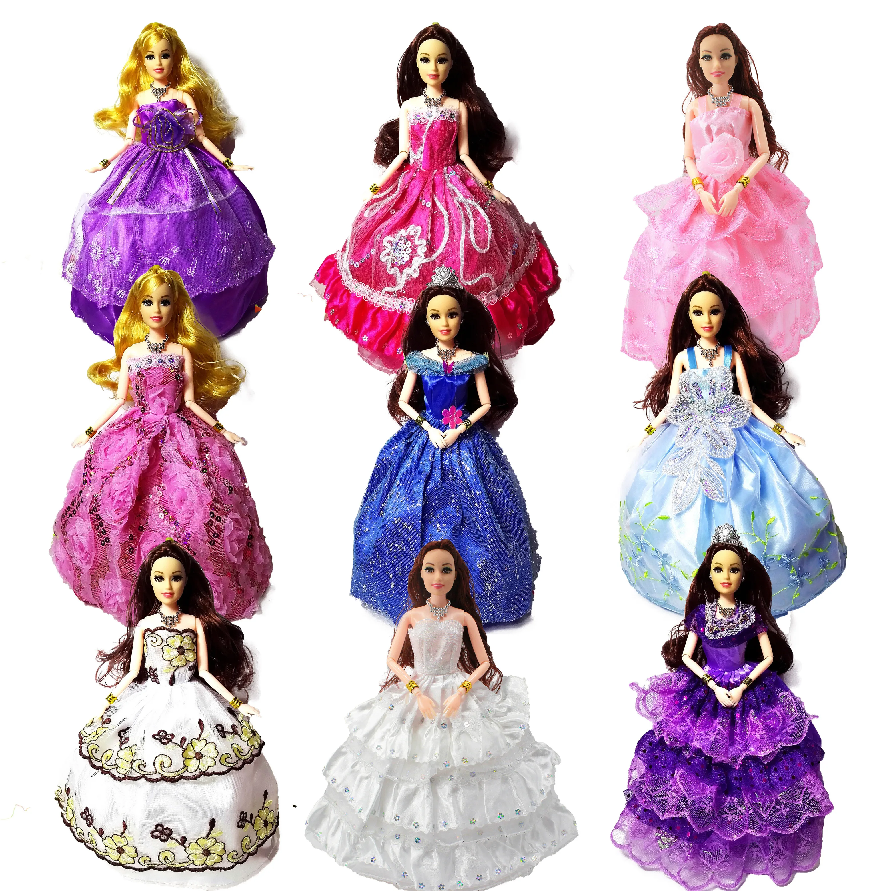 Свадебное платье ручной работы Вечернее бальное принцессы длинная юбка