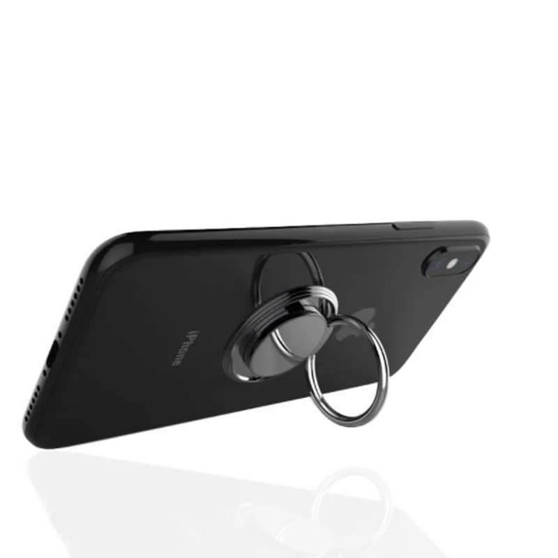 

for OPPO Reno 2 Back Ring Holder Bracket Phone Case Cover Phone TPU Soft Silicone Cases for OPPO Reno2