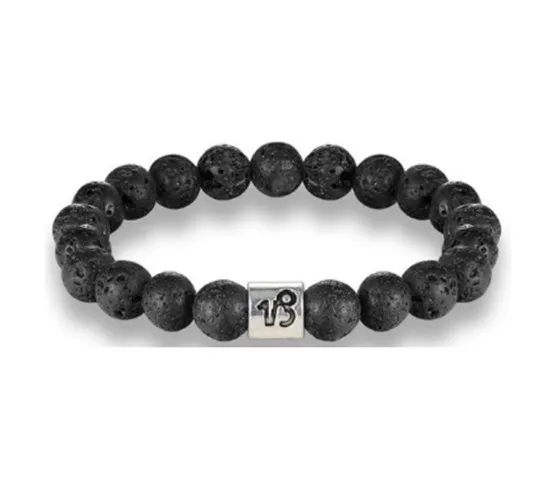 

8 мм черный многоцветный Природный Агат Оникс Чакра Исцеление Рейки Будда, Йога браслет эластичный регулируемый вулканического камня брасл...