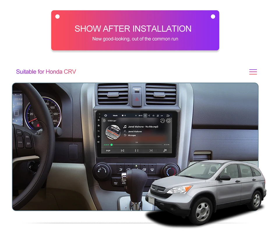 Автомагнитола для Honda CRVcar multimidia автомагнитола с gps и поддержкой Bluetooth