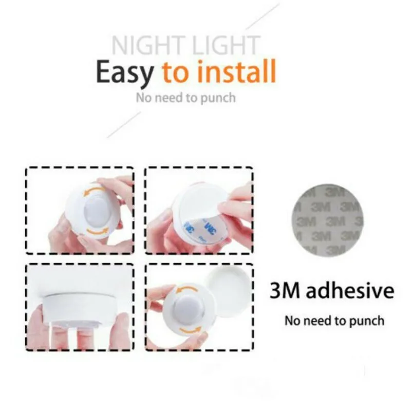 cabinet light wireless dimmable touch sensor dual color led night lamps battery power remote control suitable for kitchen stair free global shipping