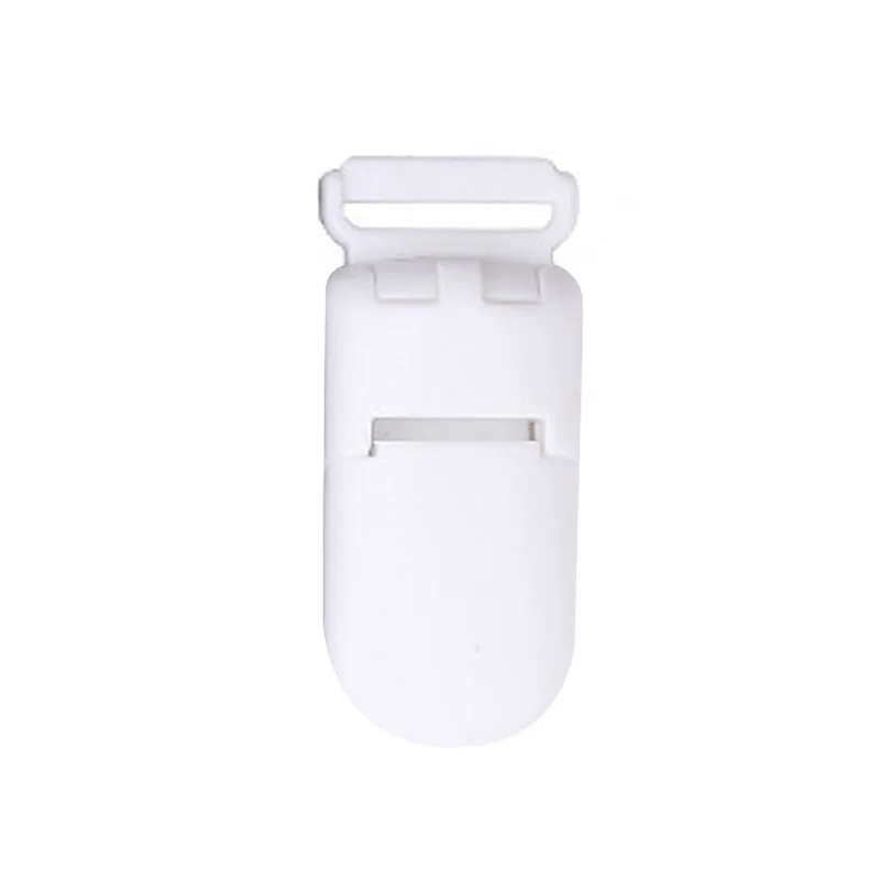 Abrazadera de pl&aacute;stico para chupete de reci&eacute;n nacido, Clip auxiliar de Color s&oacute;lido, port&aacute;til, 10 unids/set por juego-3