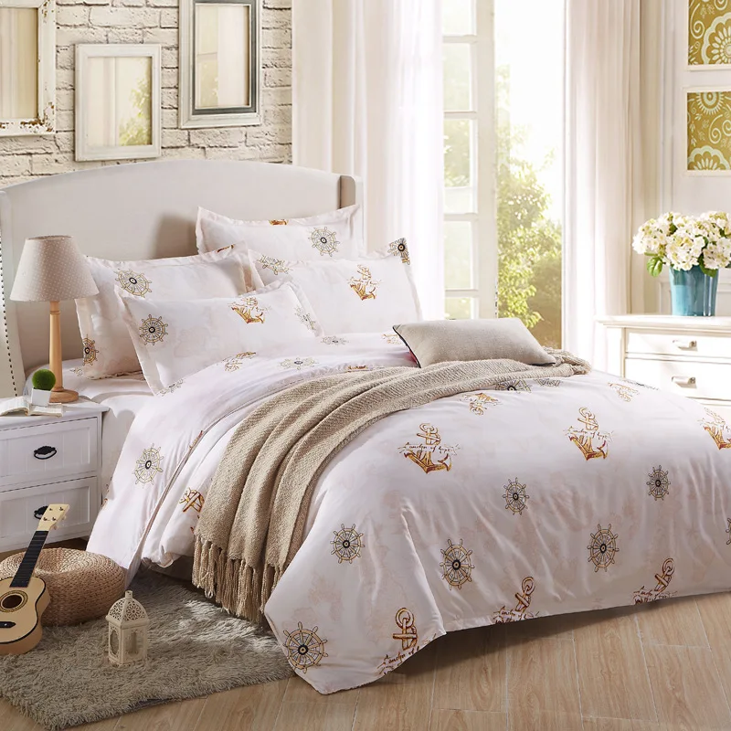 2017 Роскошные постельное белье Housse De Couette горит простой жаккардовые Постельное