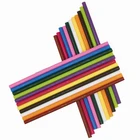 Клеевые стержни для клеевого пистолета, белые, розовые, 7 мм, 22 шт.