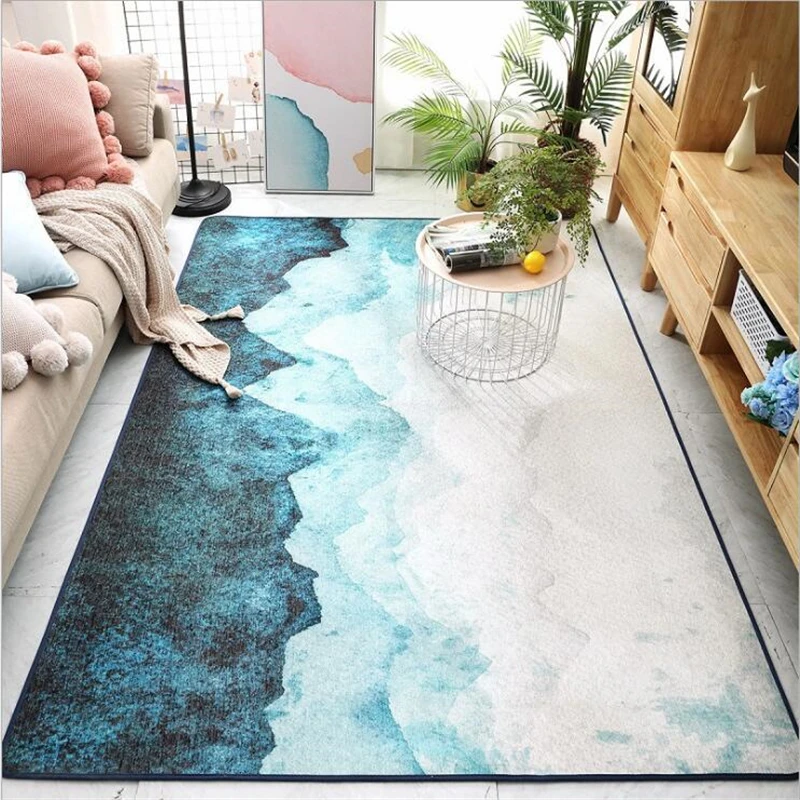 Мягкие ковры в скандинавском стиле для гостиной спальни детской комнаты коврики