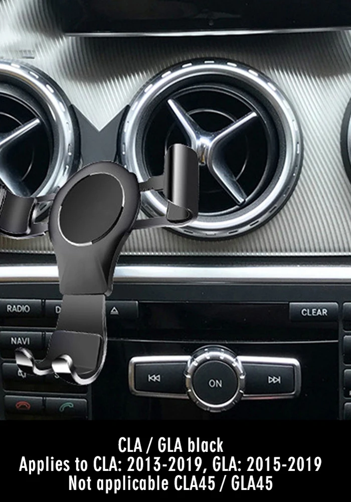 На выходе воздуха автомобиля мобильный телефон кронштейн для Mercedes-Benz A бкласса CLA
