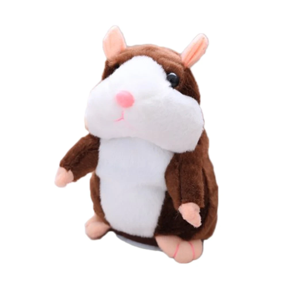 Электрический умный маленький говорящий милый хомяк запись Повтор животное