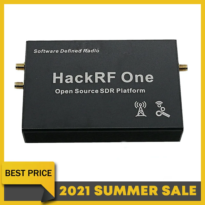 Günstig 1MHz Bis 6GHz HackRF Ein Usb Plattform SDR Software Definiert Radio Open Source Software Definiert Radio Plattform SDR Aluminium Legierung