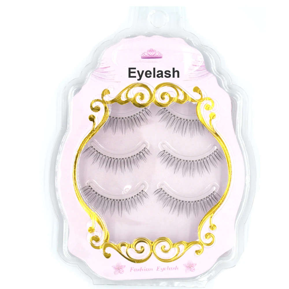 

Japanese Style Thin Handmade Natural looking fake lashes false eyelashes