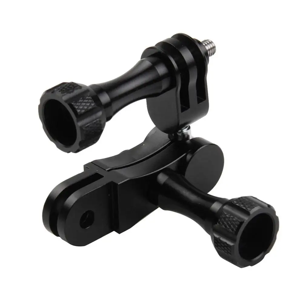 

Aluminum Ball Joint Mount Light Weight Small Size Mount 2 Long Screws 360 Degree Rotation Outdoor Accessories