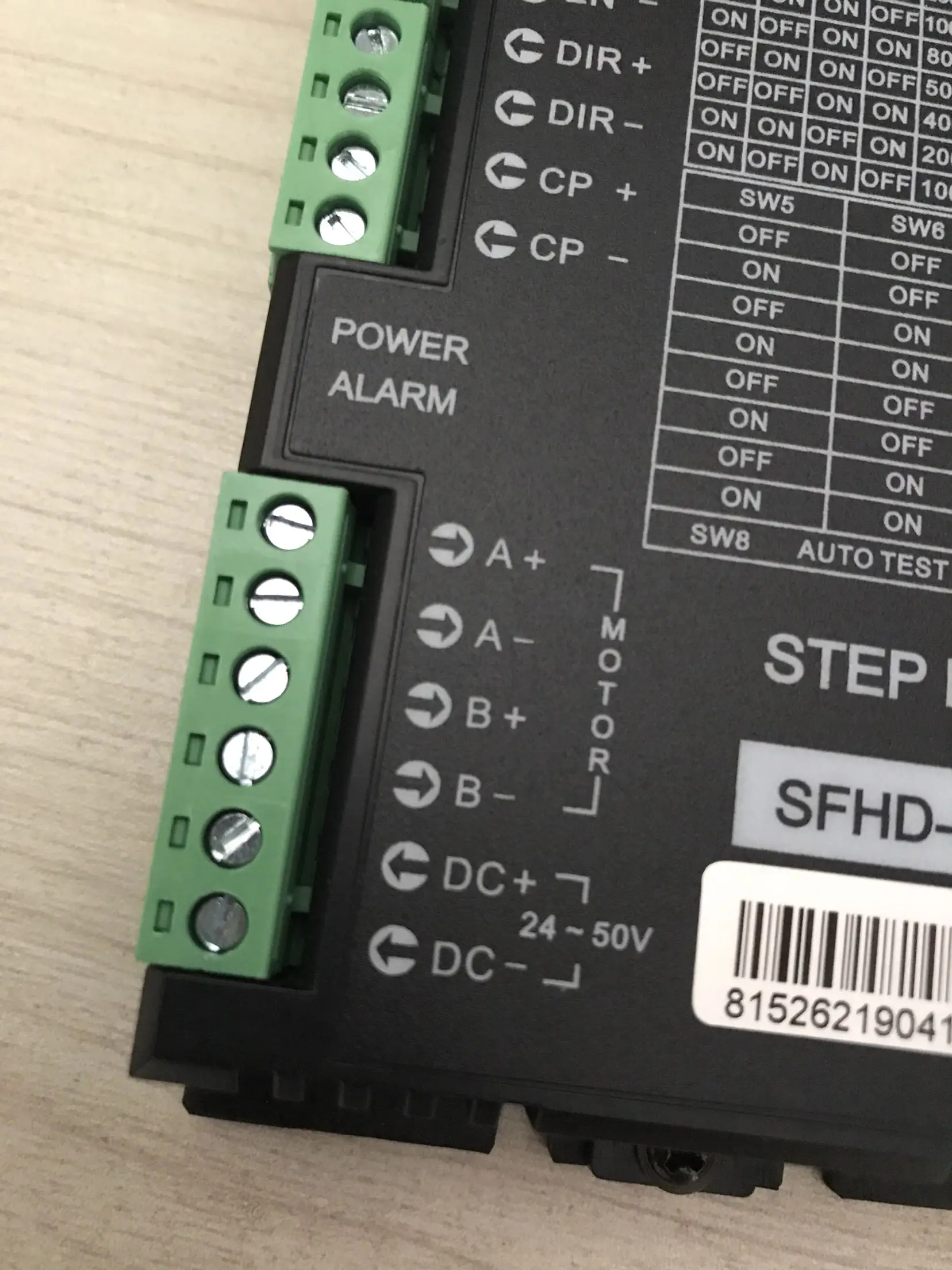 SFHD-2H057M привод портативный CNC режущий станок драйвер шаговый driveSFHD-2H057M |