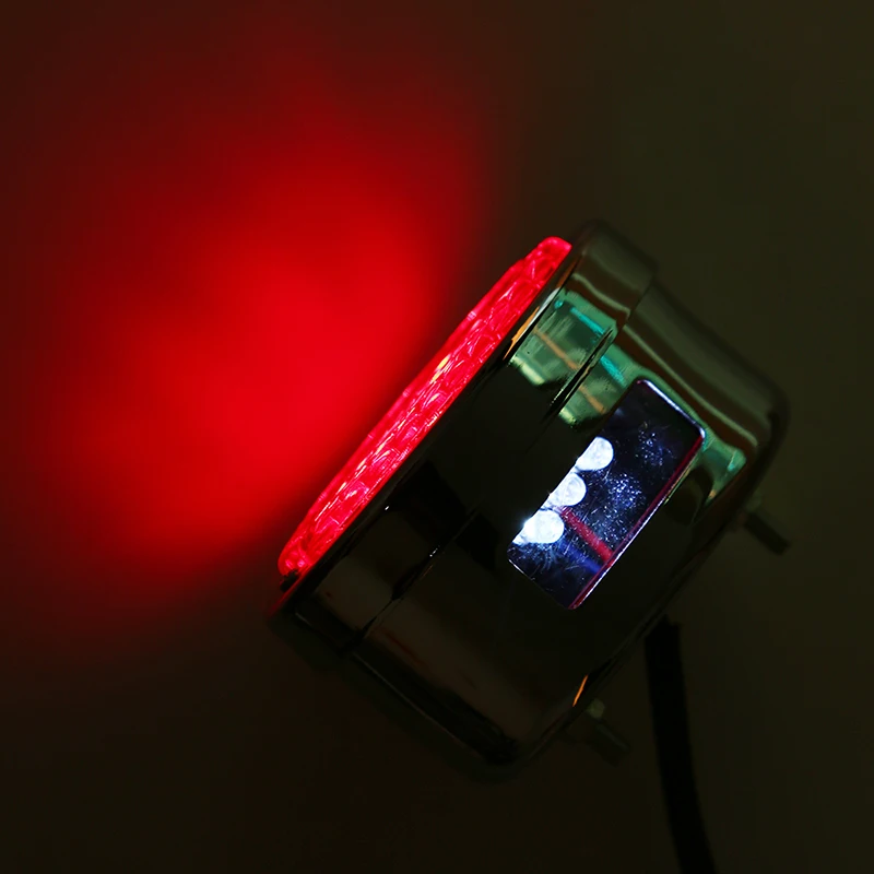 Задний фонарь POSSBAY для мотоцикла тормозной овальный светодиодный задний ходовой