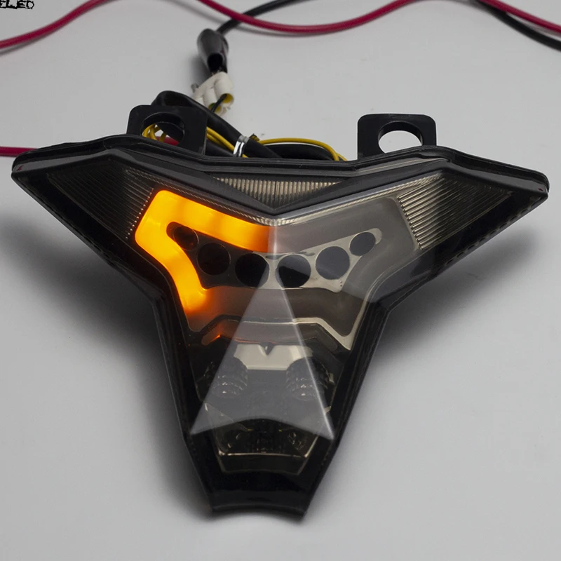 Задний светодиодный фонарь для мотоцикла задний стоп-сигнал в сборе сигнал