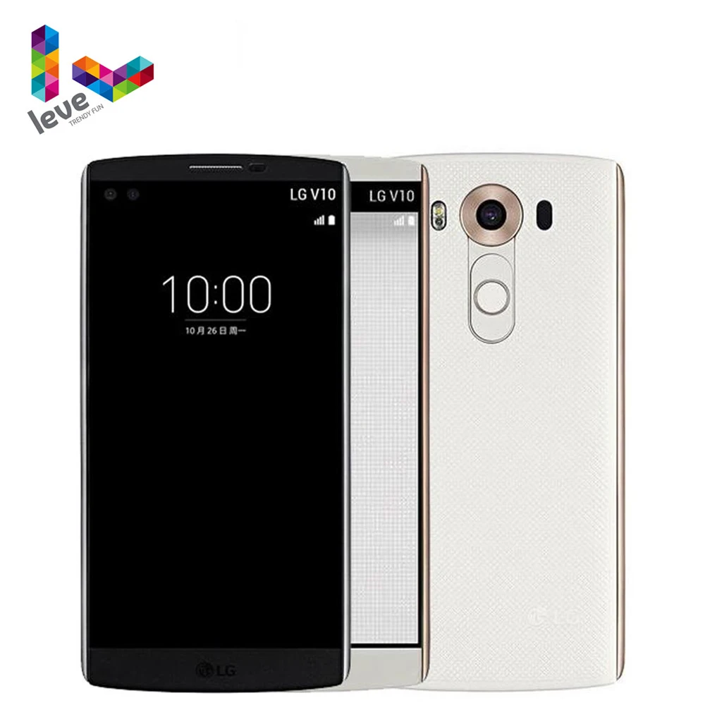 

Unlocked Refurbished LG V10 H900 H901 F600 VS990 Mobile Phone 5.7" 4GB RAM 64GB ROM 16MP Hexa Core 4G LTE Android Smartphone