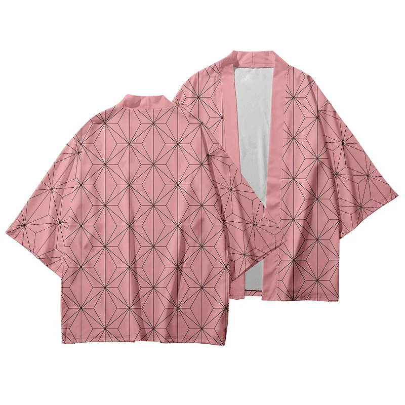 Demon Slayer Kimetsu no Yaiba 3D Printing Japanese Anime Kimono Haori Yukata Cosplay Women/Men Summer Casual Cool Streetwear
