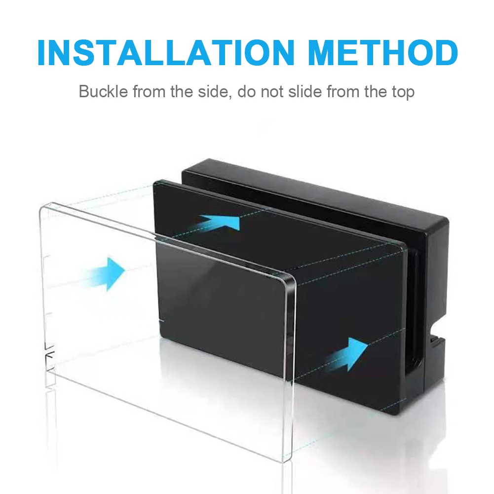 

Защитный чехол для док-станции Nintendo NS Switch, прозрачный, жесткий